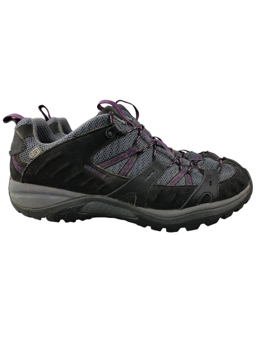 Merrell Women's 11 Siren Sport 2 Damson Black Purple Q-Dry Hiking Shoes J48872